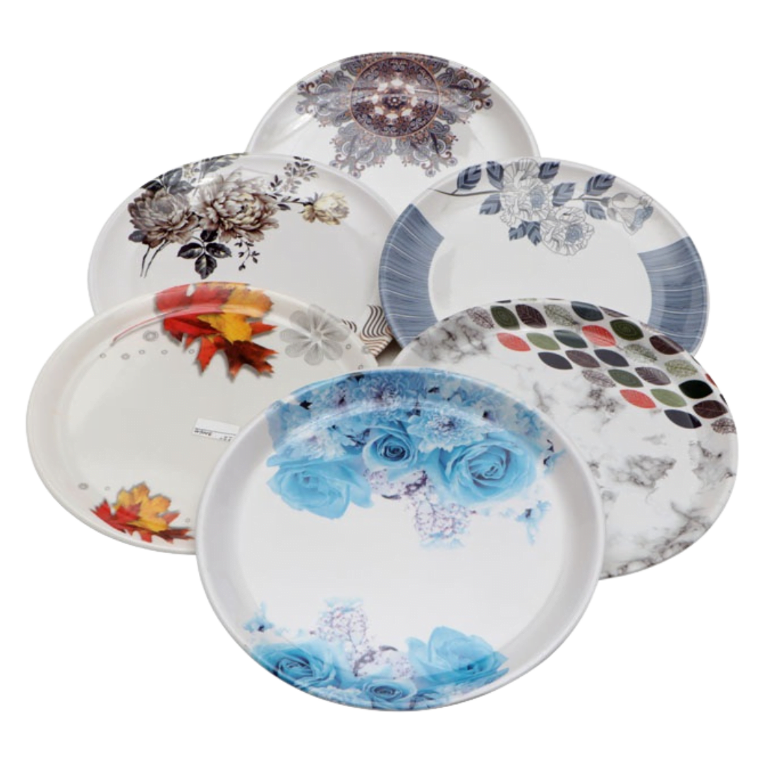 Melamine dinner plates