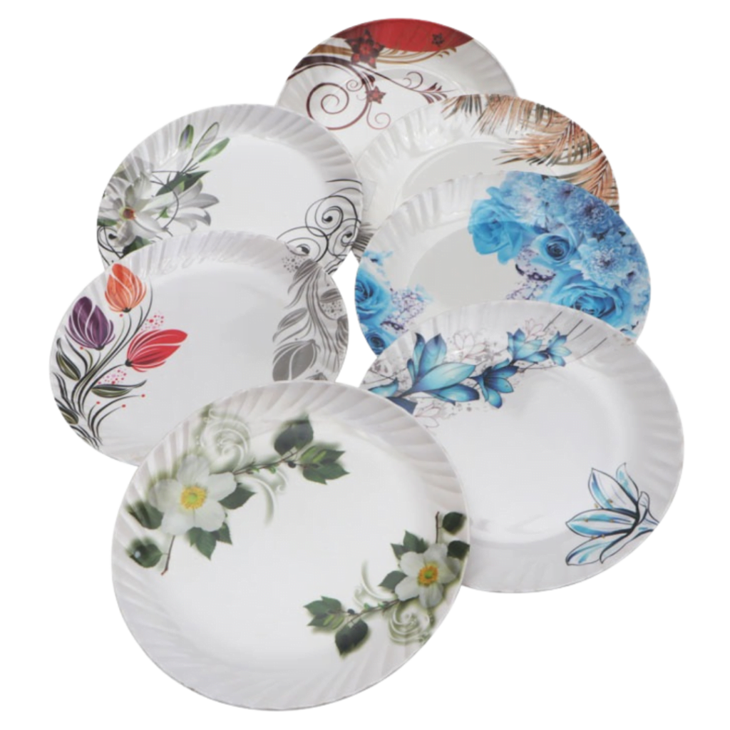 Elegant wedding crockery