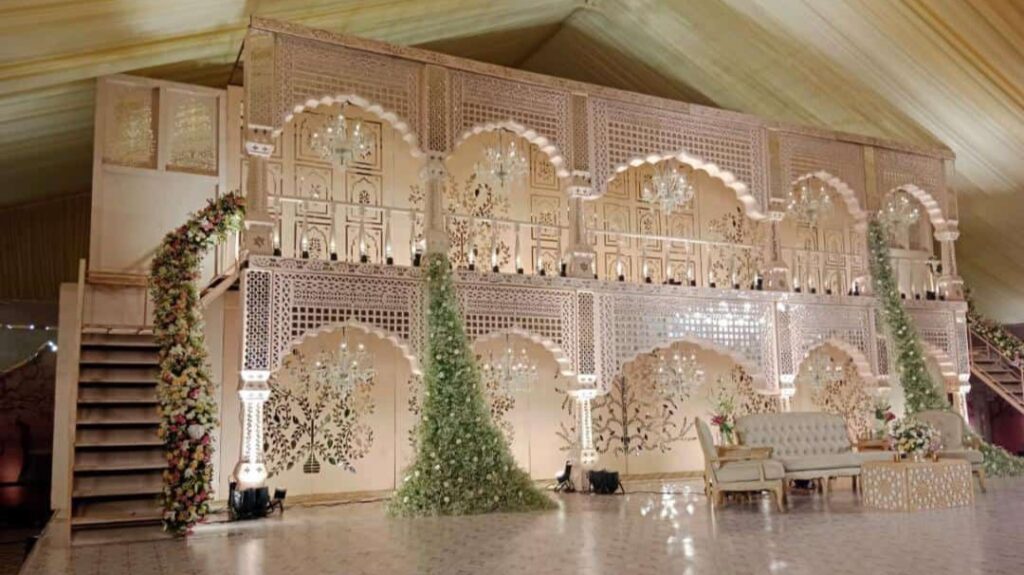 Backdrop for wedding